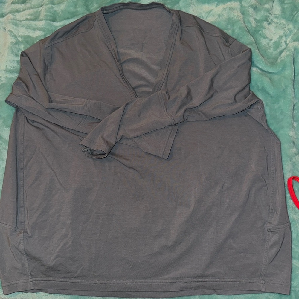 back in action v-neck top